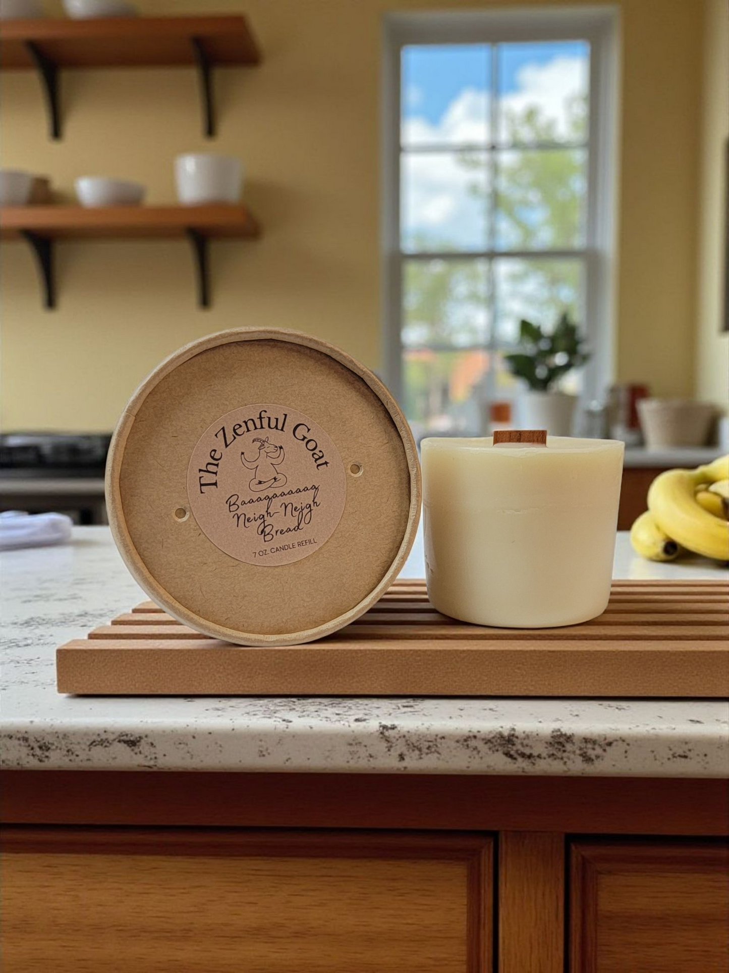 Baaaaaaa Neigh-Neigh Bread Candle Refill