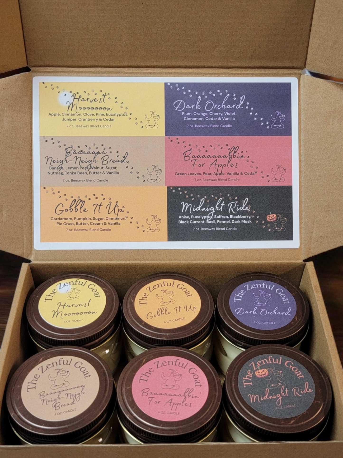 Fall Mason Jar Gift Box
