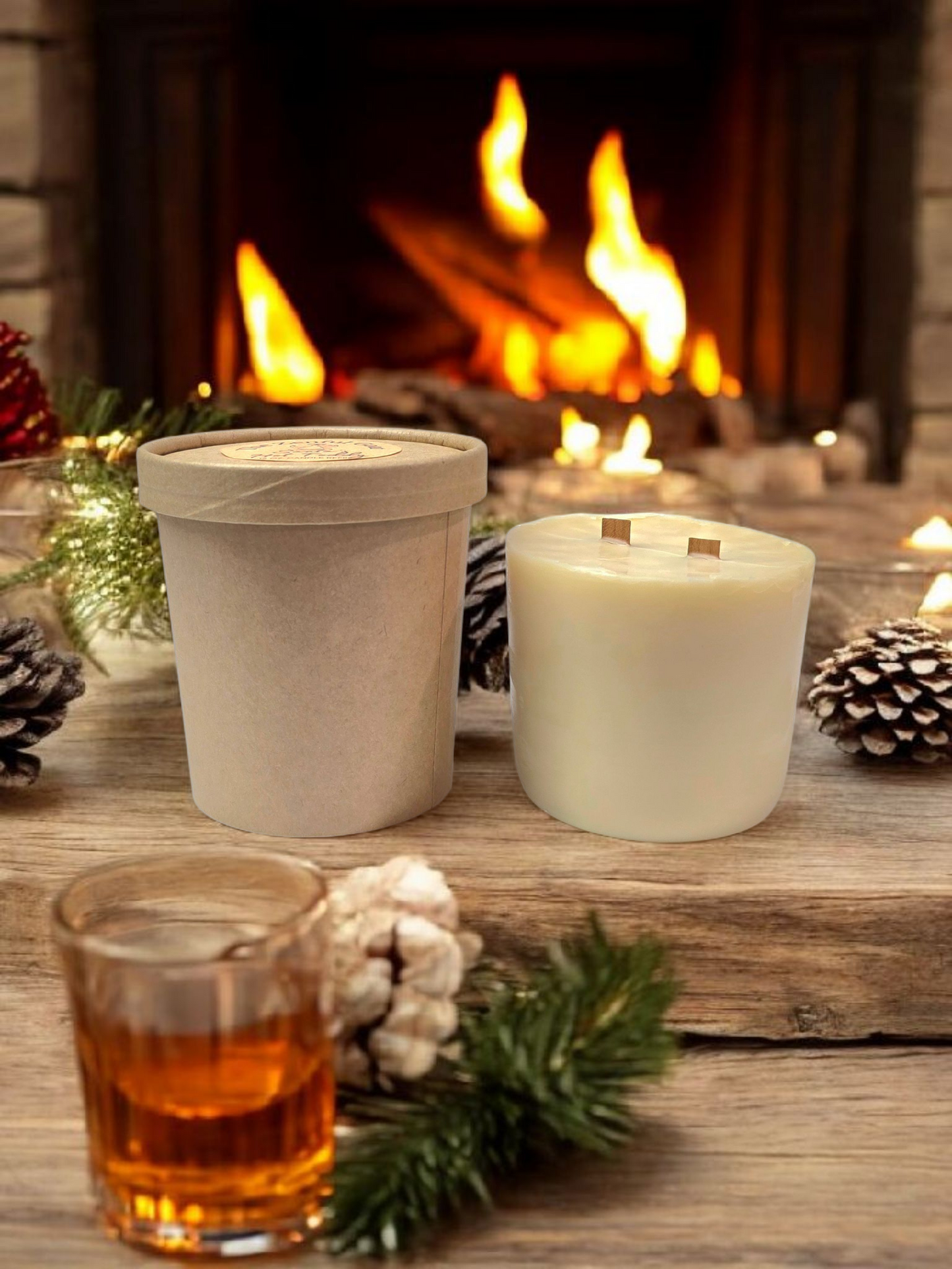 Santa's Hot Toddy Candle Refill
