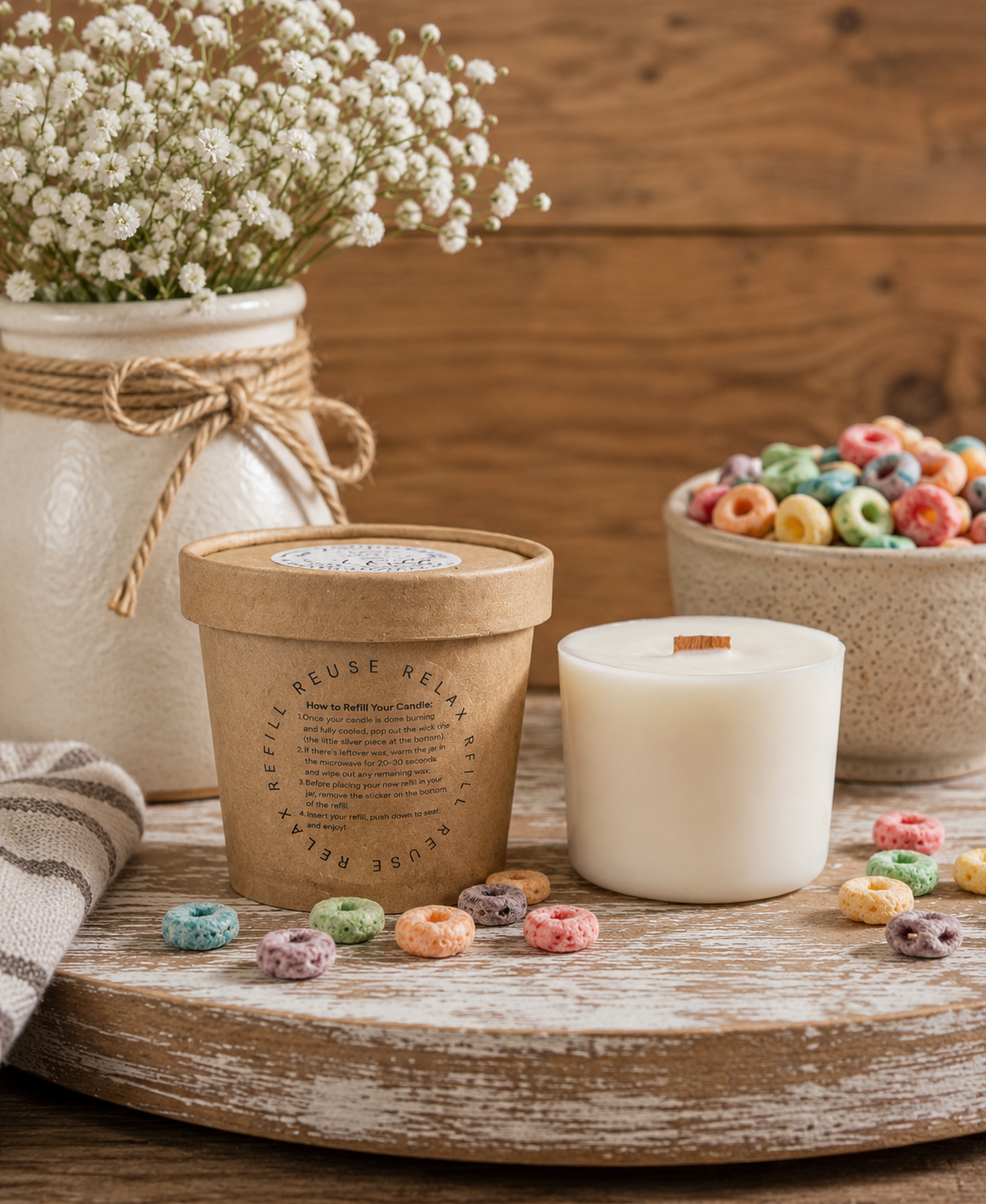 Just Kiddin' Candle Refill