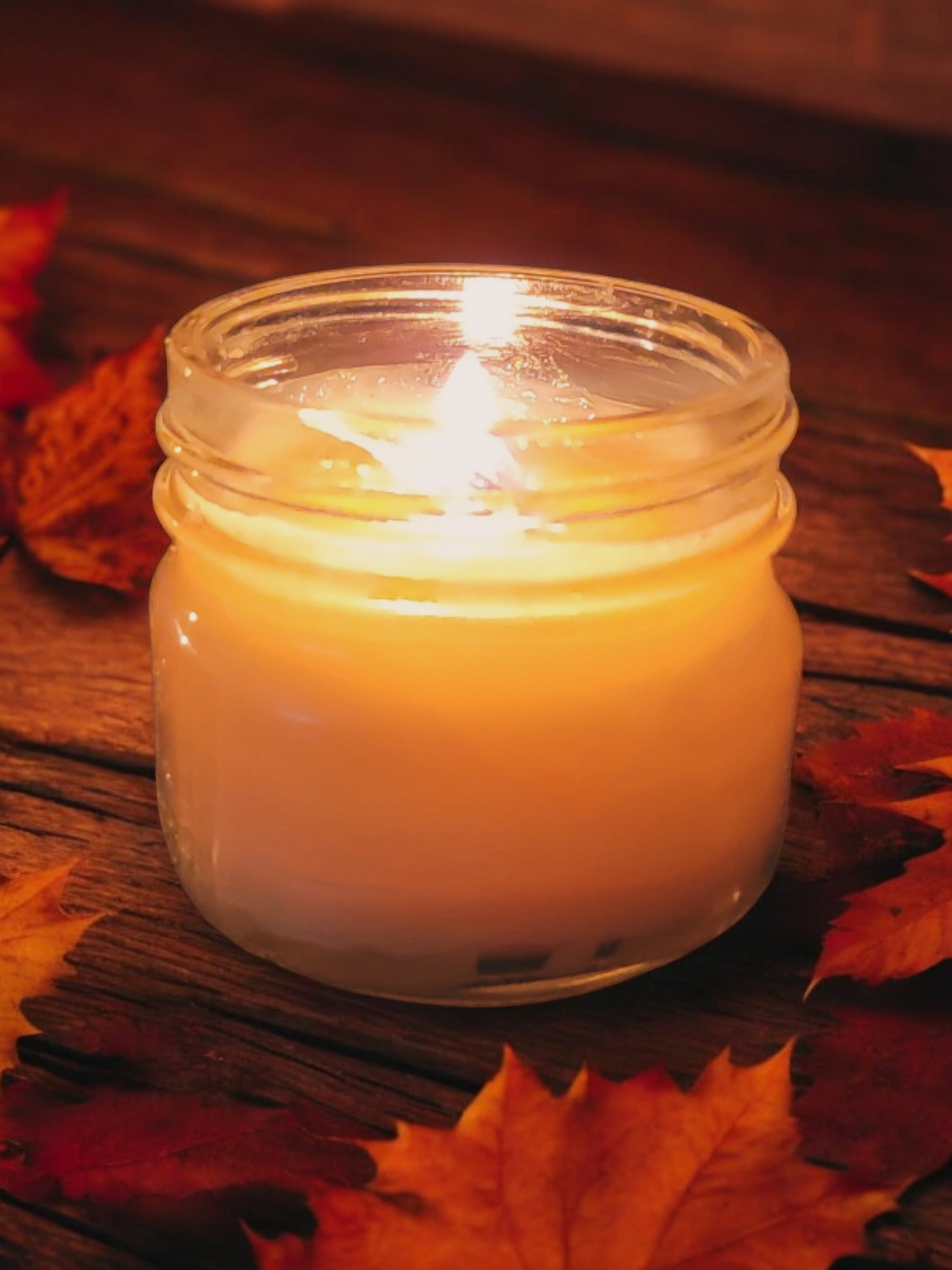 Harvest Mooooooon 4 oz. Mason Jar Candle