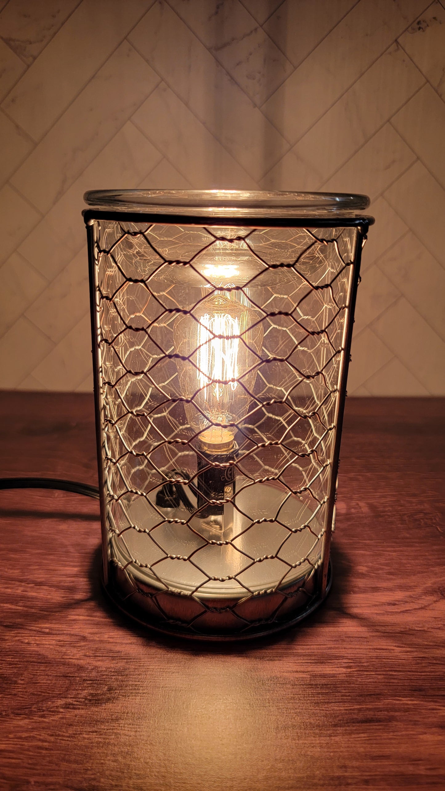 Chicken Wire Illumination Wax Melt Warmer