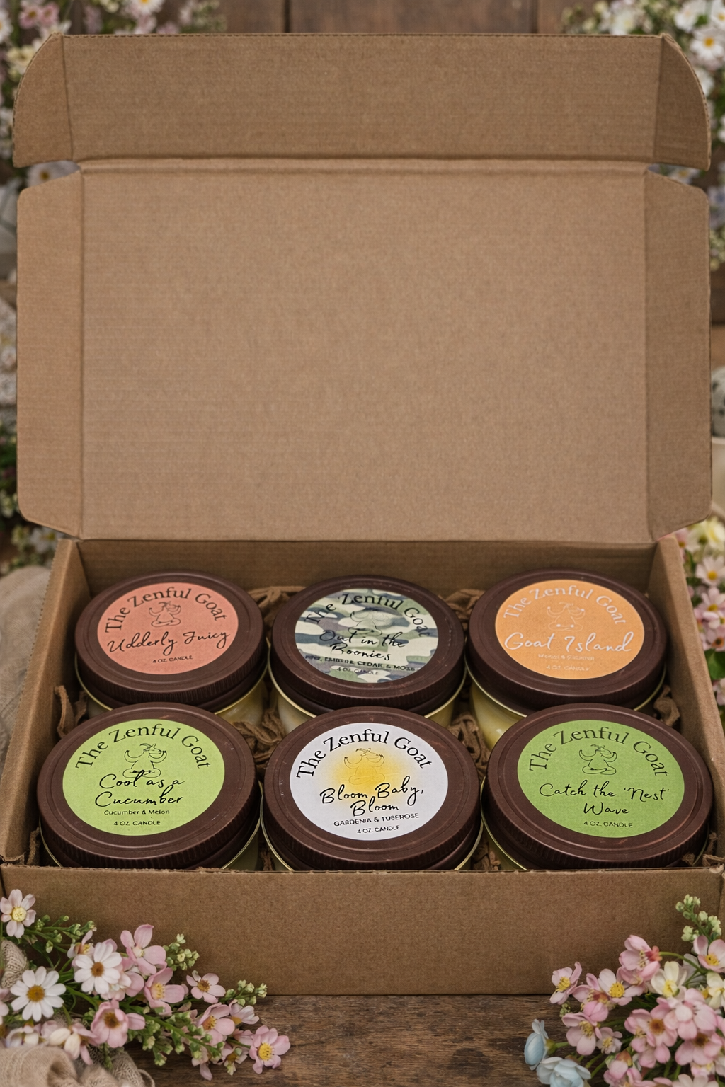 Spring Mason Jar Gift Box