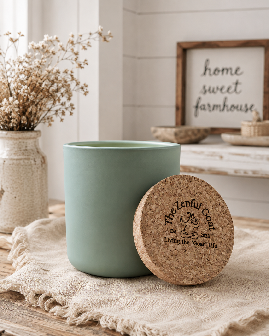 Morning D'ewe Candle
