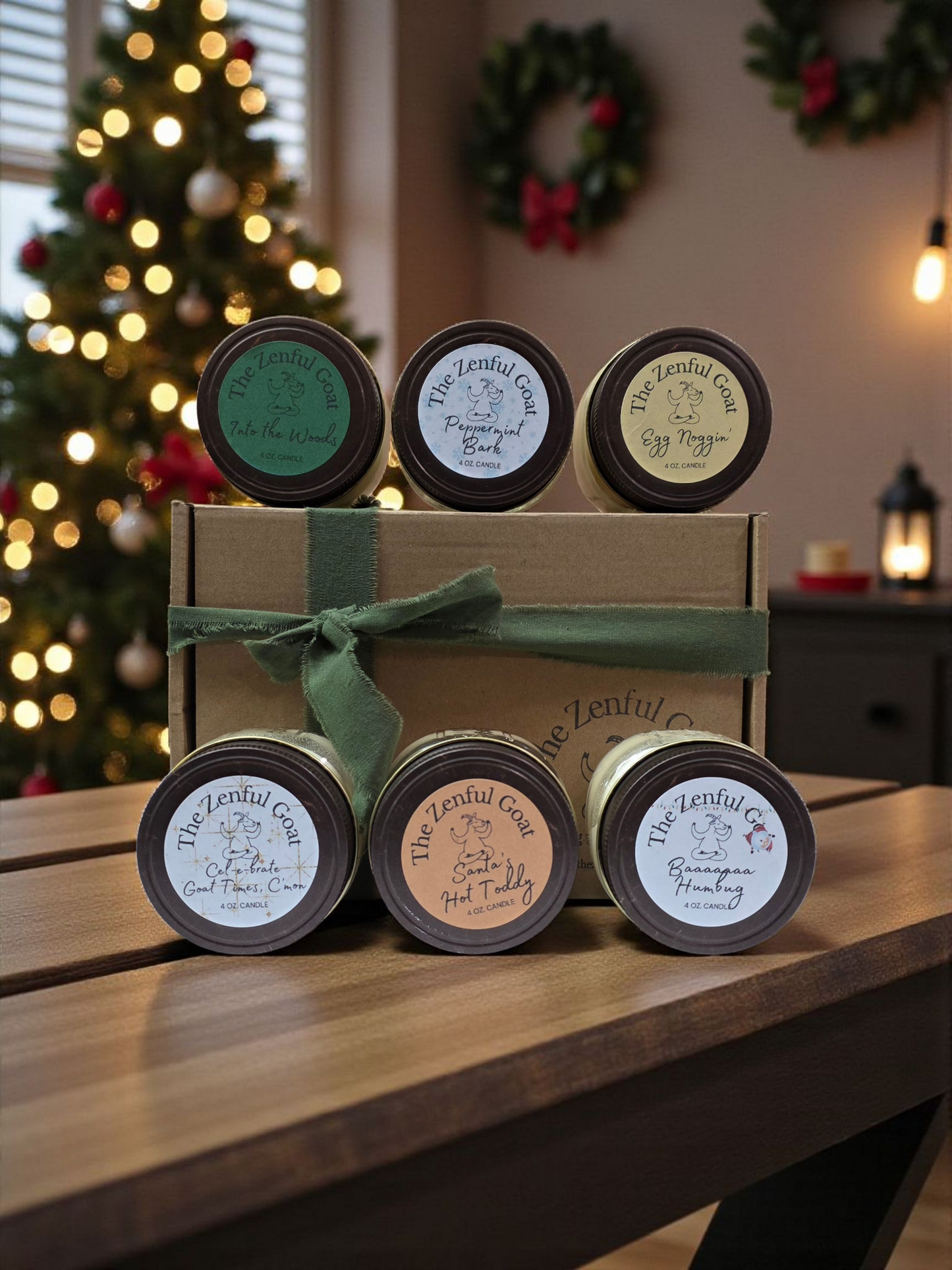 Holiday Mason Jar Gift Box
