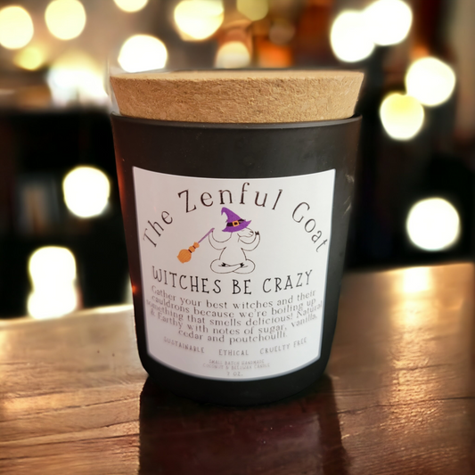 Witches Be Crazy 7 oz Crackling Candle