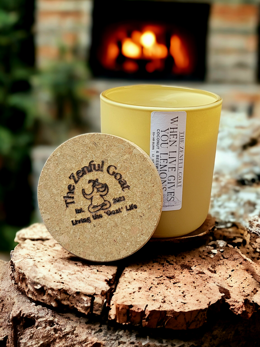 When Life Gives You Lemons Crackling Woodwick Candle - 3 Styles Available