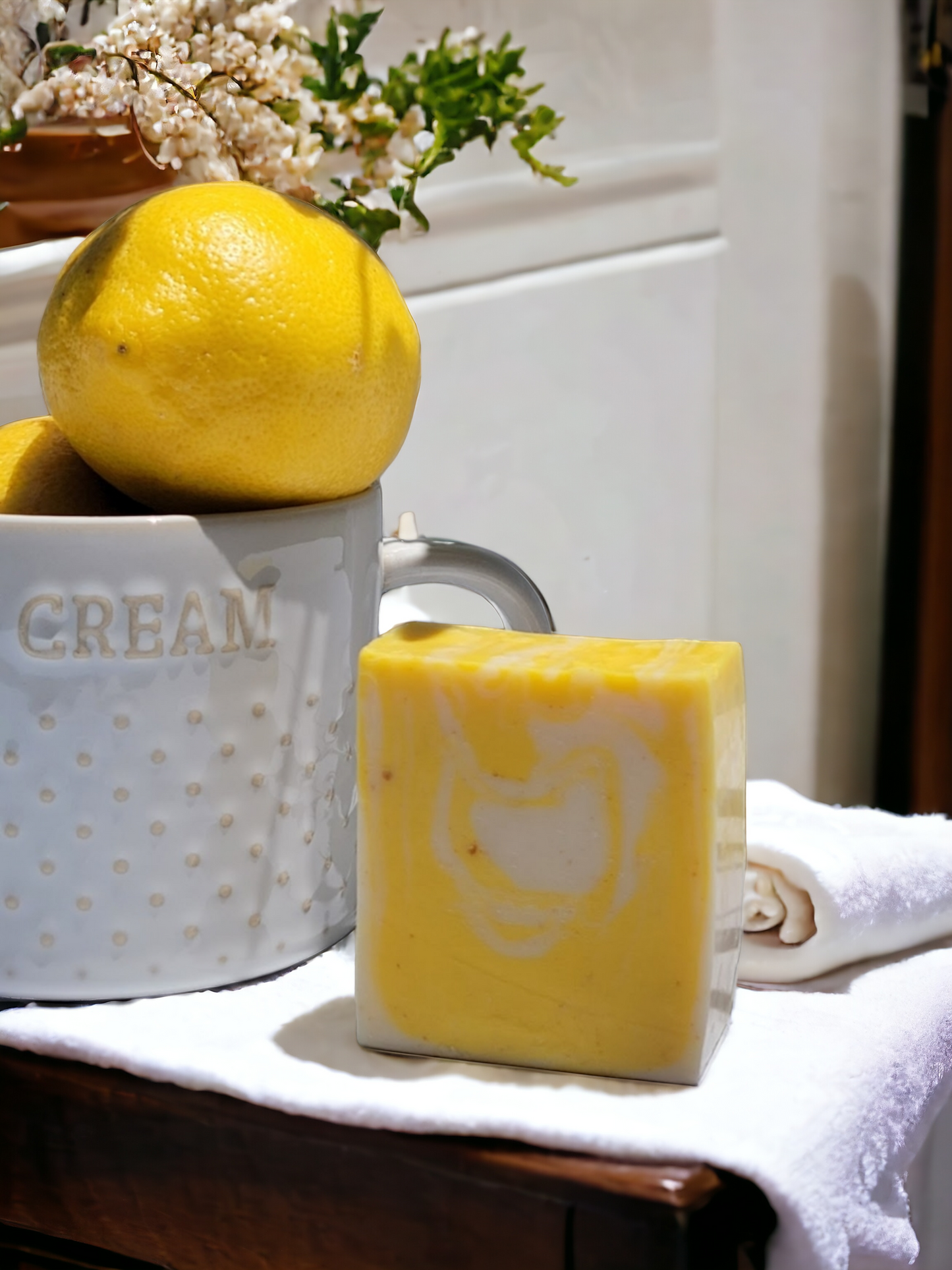 When Life Gives You Lemons - Goat Milk Soap 1 oz. Sample Bar