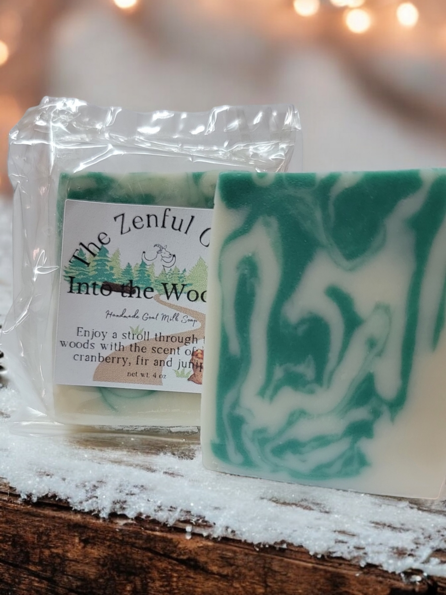 Into the Woods Goat Milk Soap - 1 oz. Sample Bar