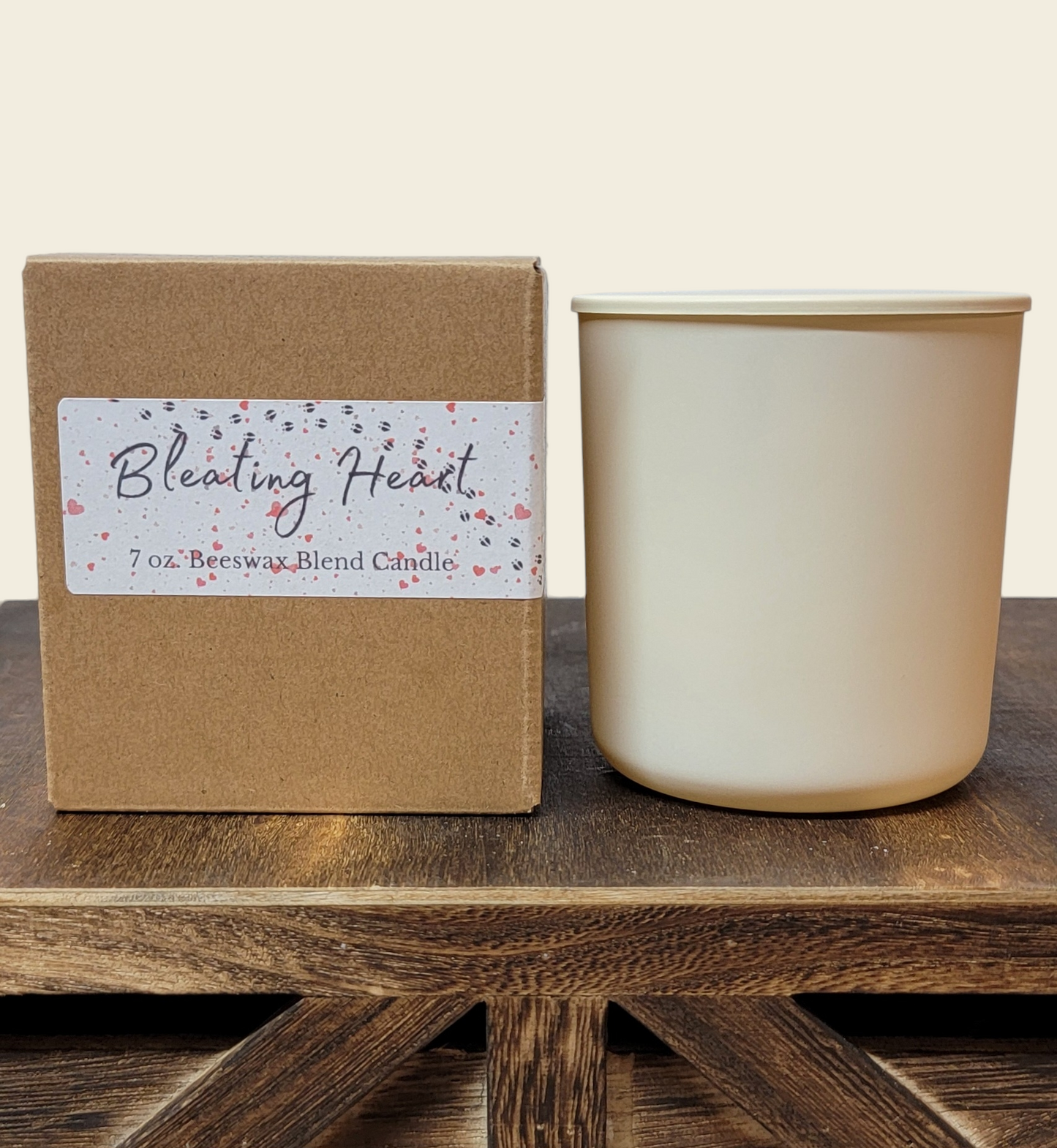 Bleating Heart Refillable Wood Wick Candle