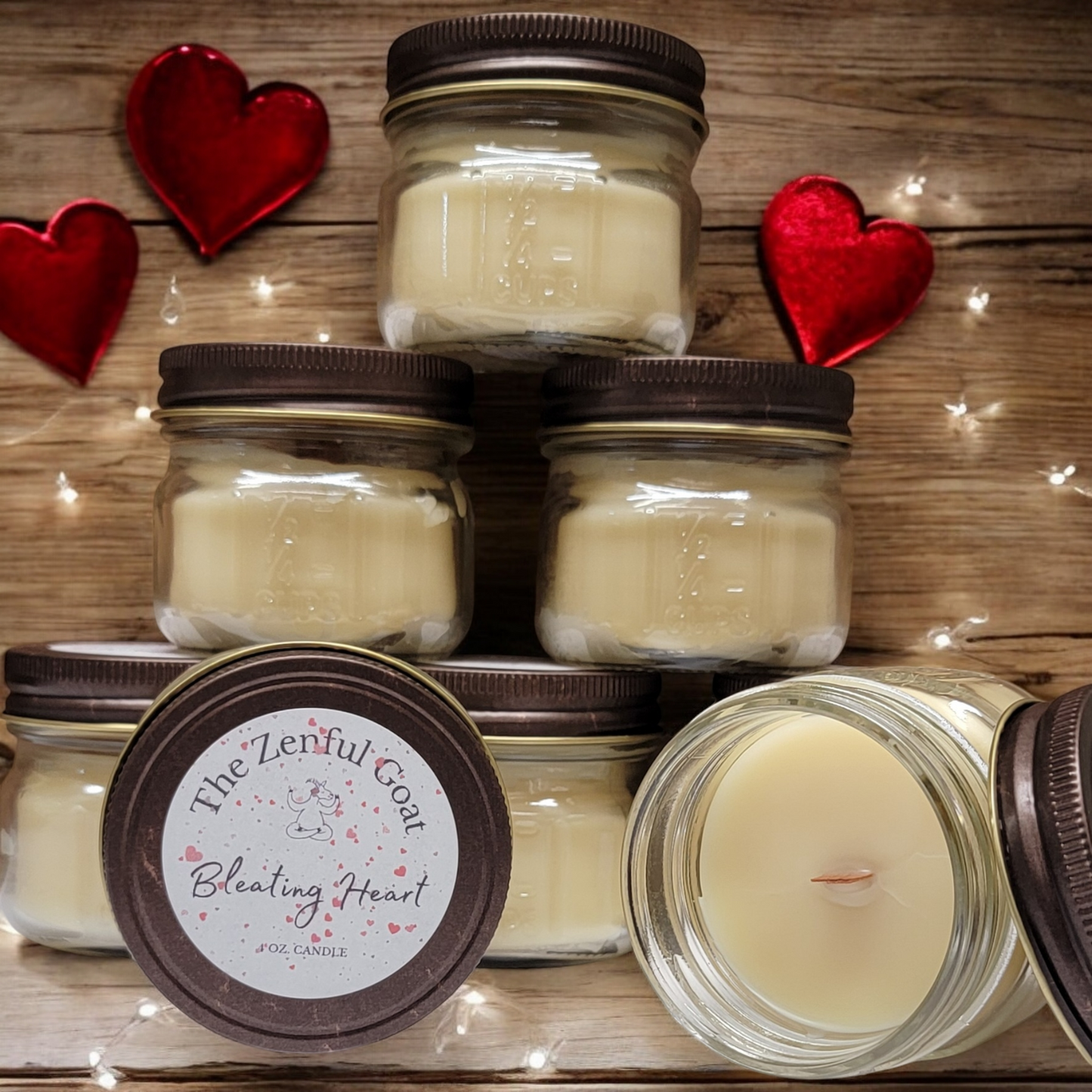 Bleating Heart 4 oz. Mason Jar Candle