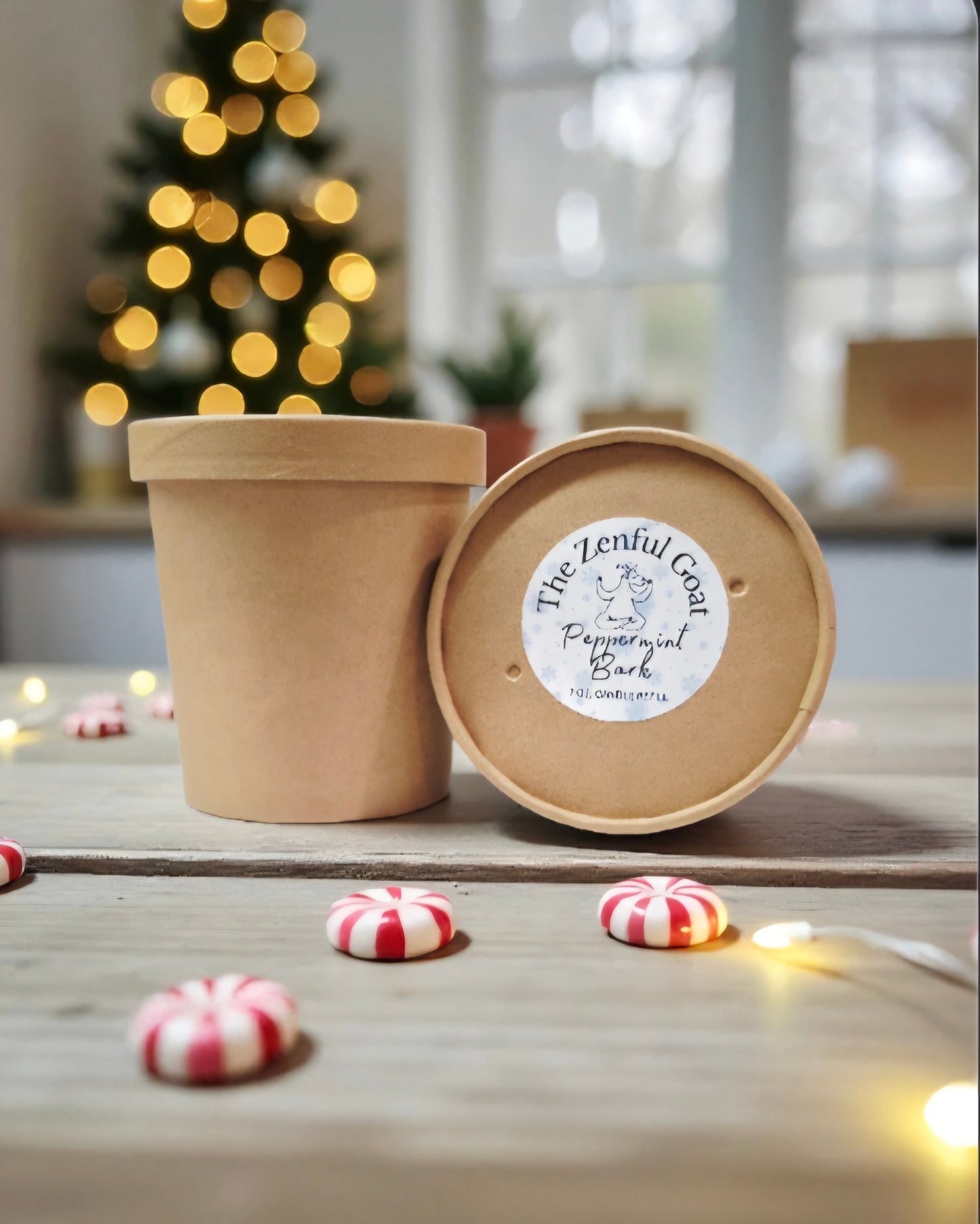 Peppermint Bark Candle Refill