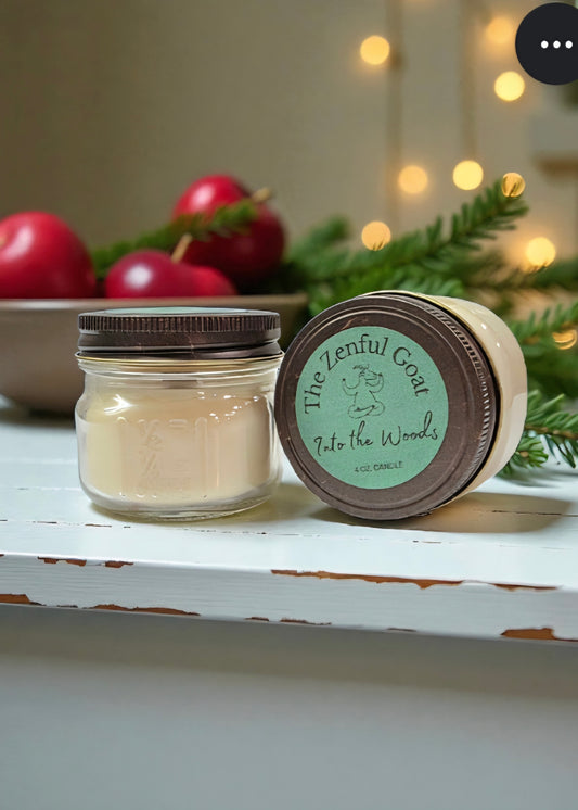 Into the Woods 4 oz. Mason Jar Candle