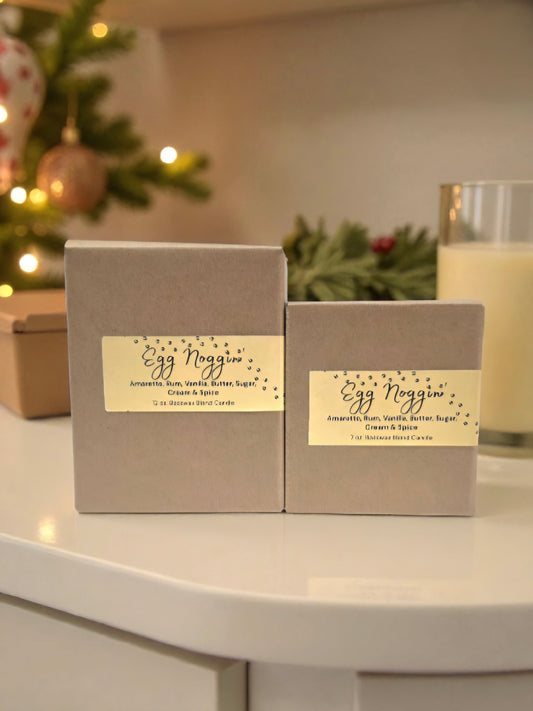 Egg Noggin' Candle