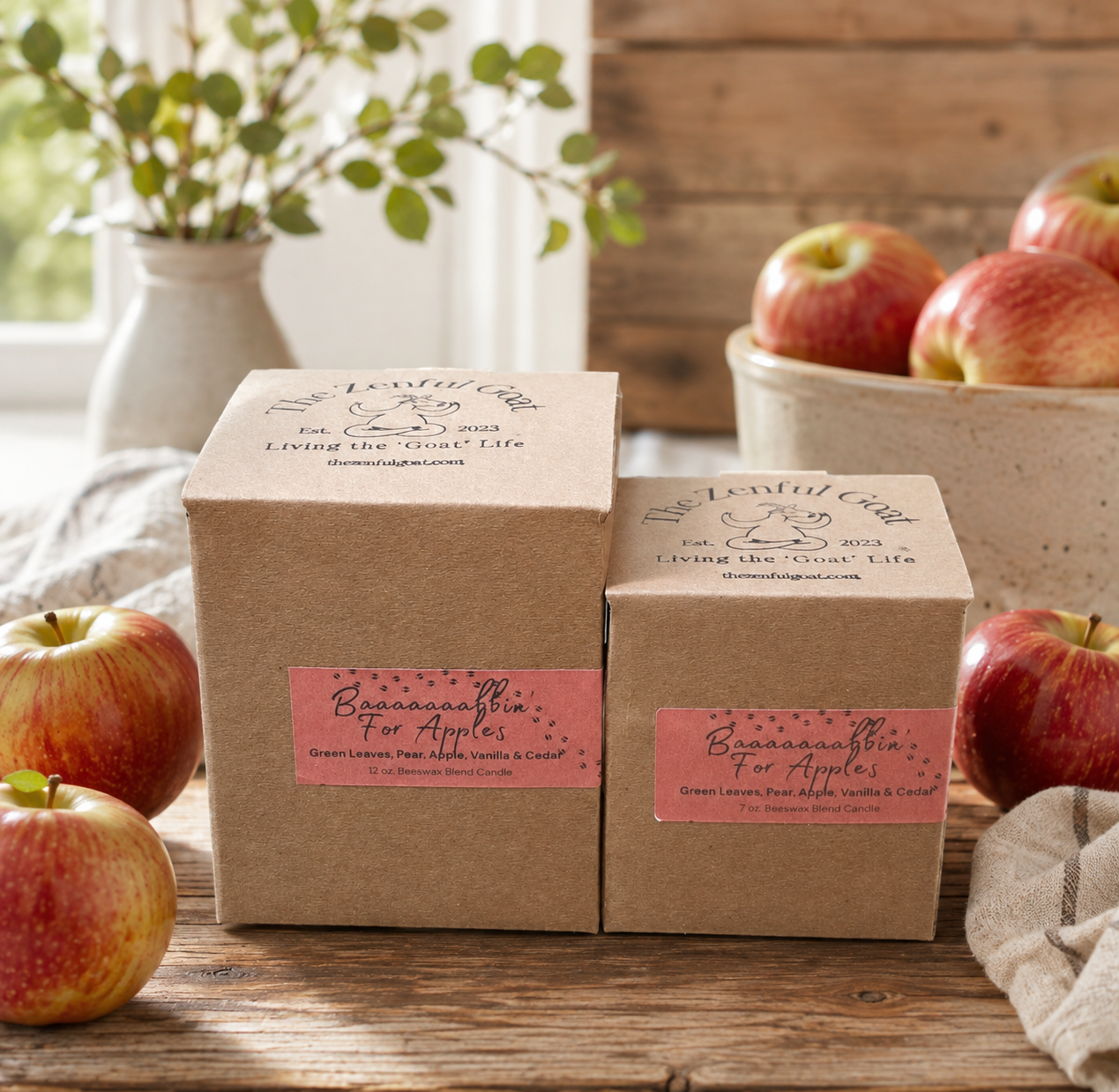 Baaaaaaabbin' for Apples Candle