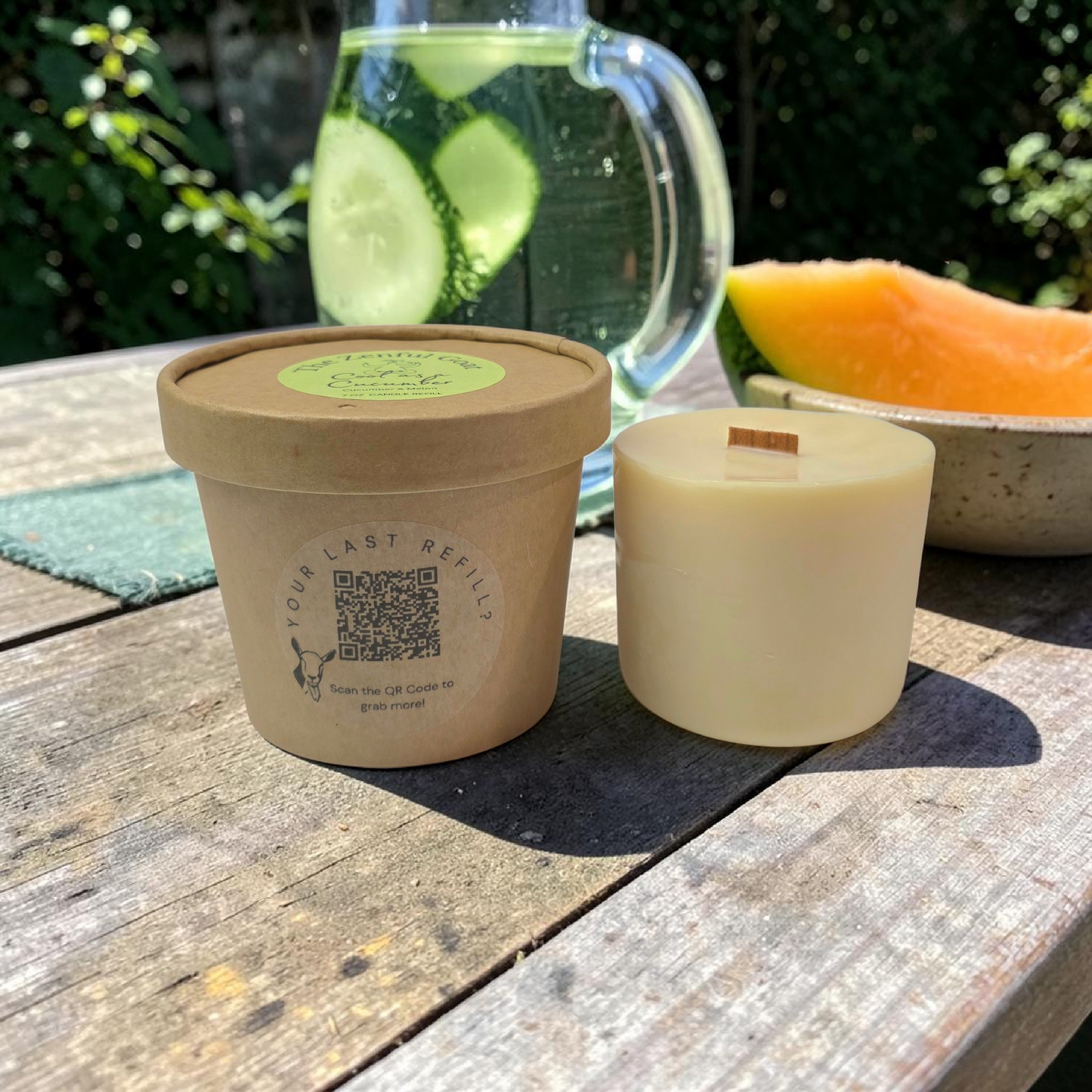 Cool as a Cucumber Candle Refill