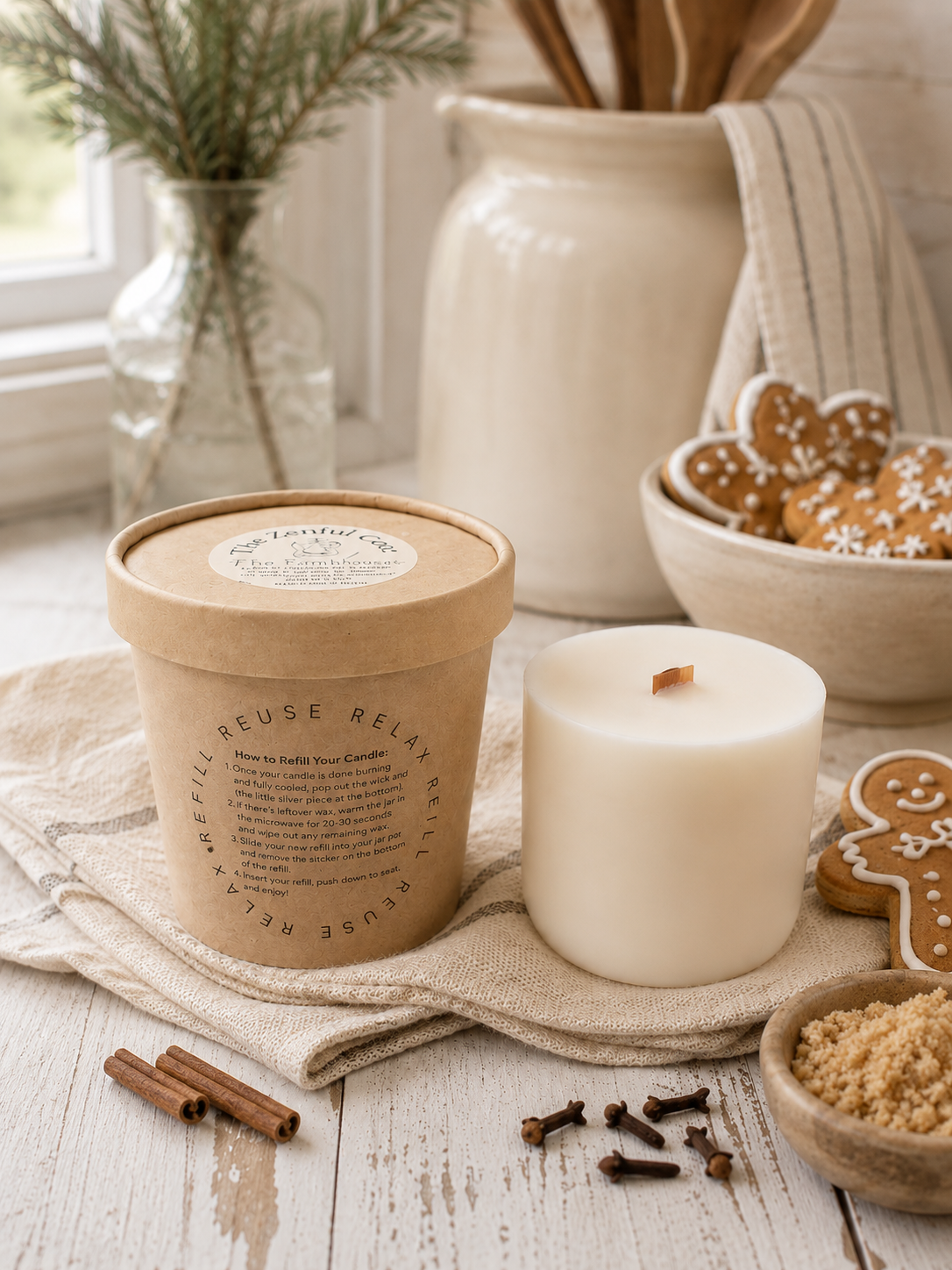 The Farmhouse Candle Refill