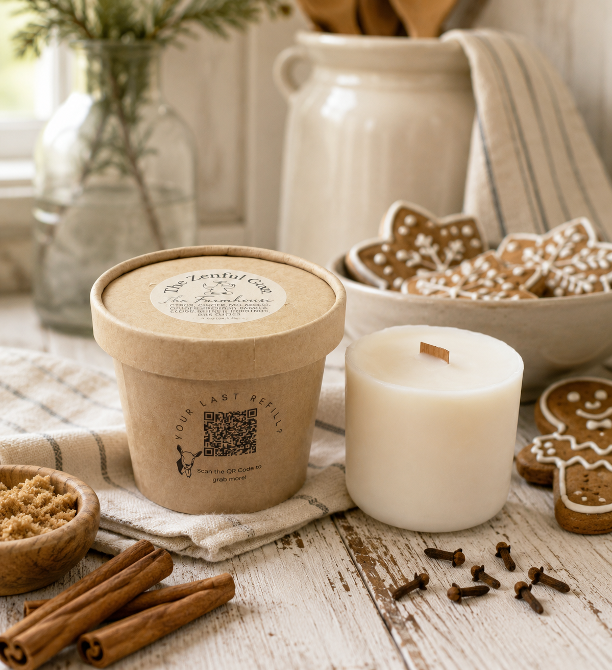 The Farmhouse Candle Refill