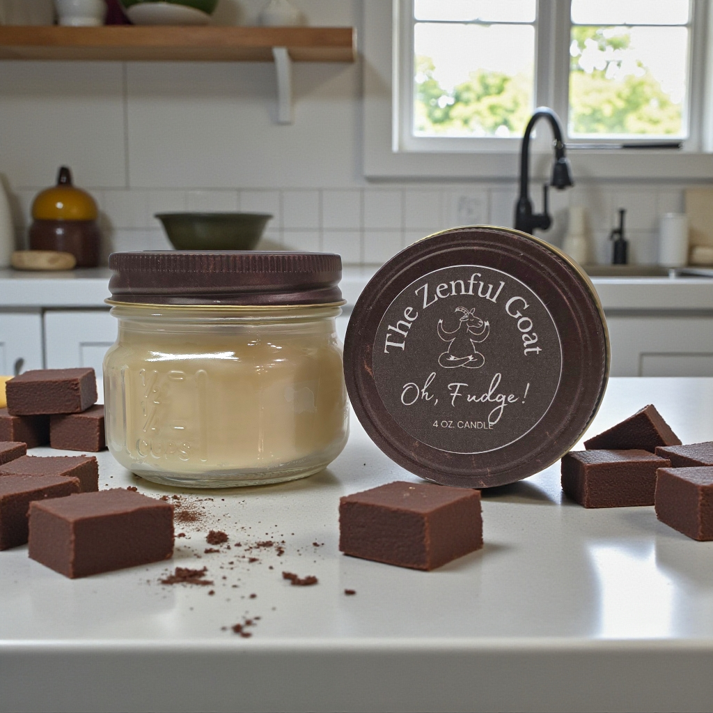 Oh, Fudge! 4 oz. Mason Jar Candle
