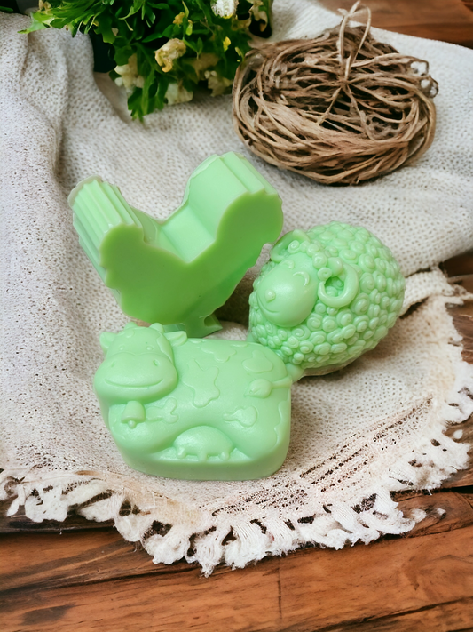 Spring's Collection: Purebred Goat Milk Soap - Green