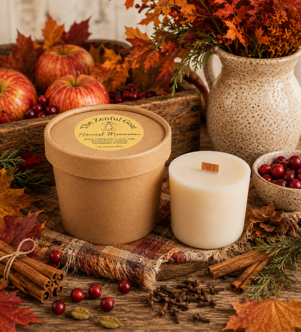 Harvest Mooooooon Candle Refill