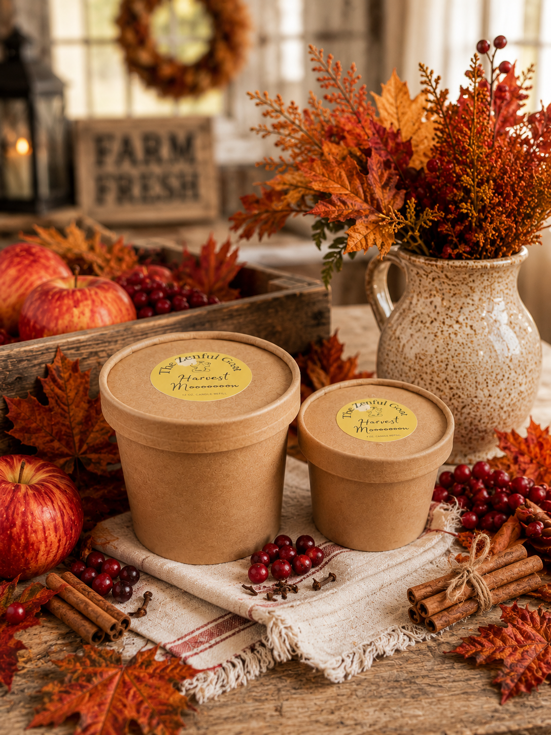 Harvest Mooooooon Candle Refill