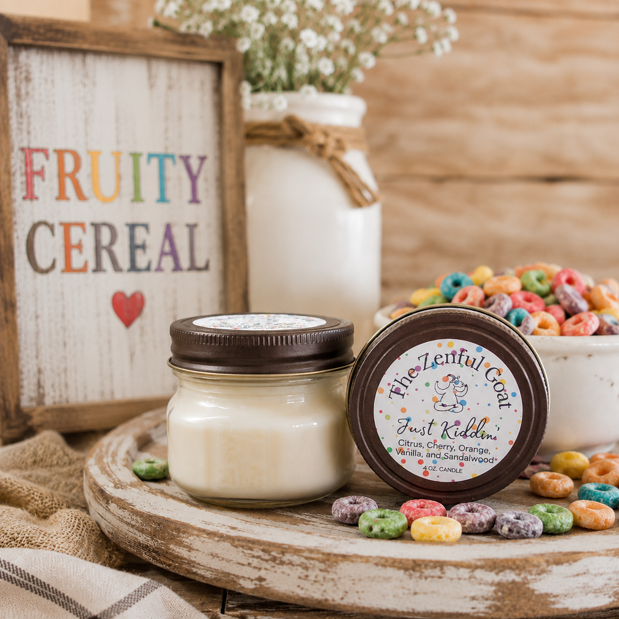 Just Kiddin' 4 oz. Mason Jar Candle
