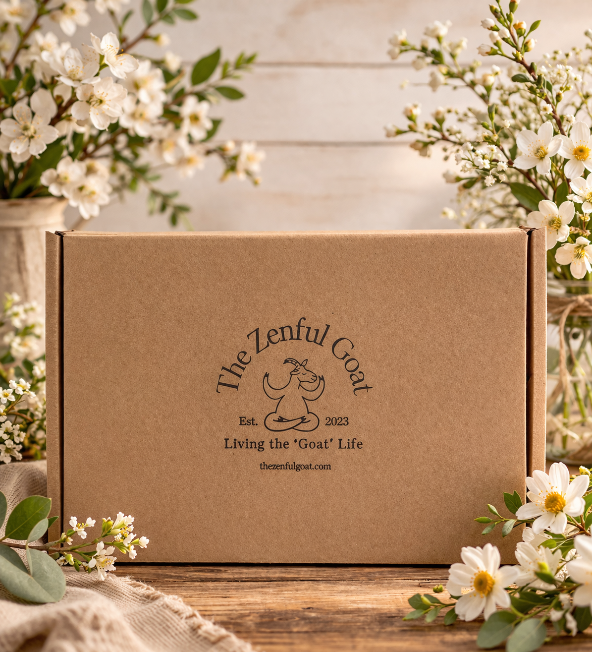 Spring Mason Jar Gift Box