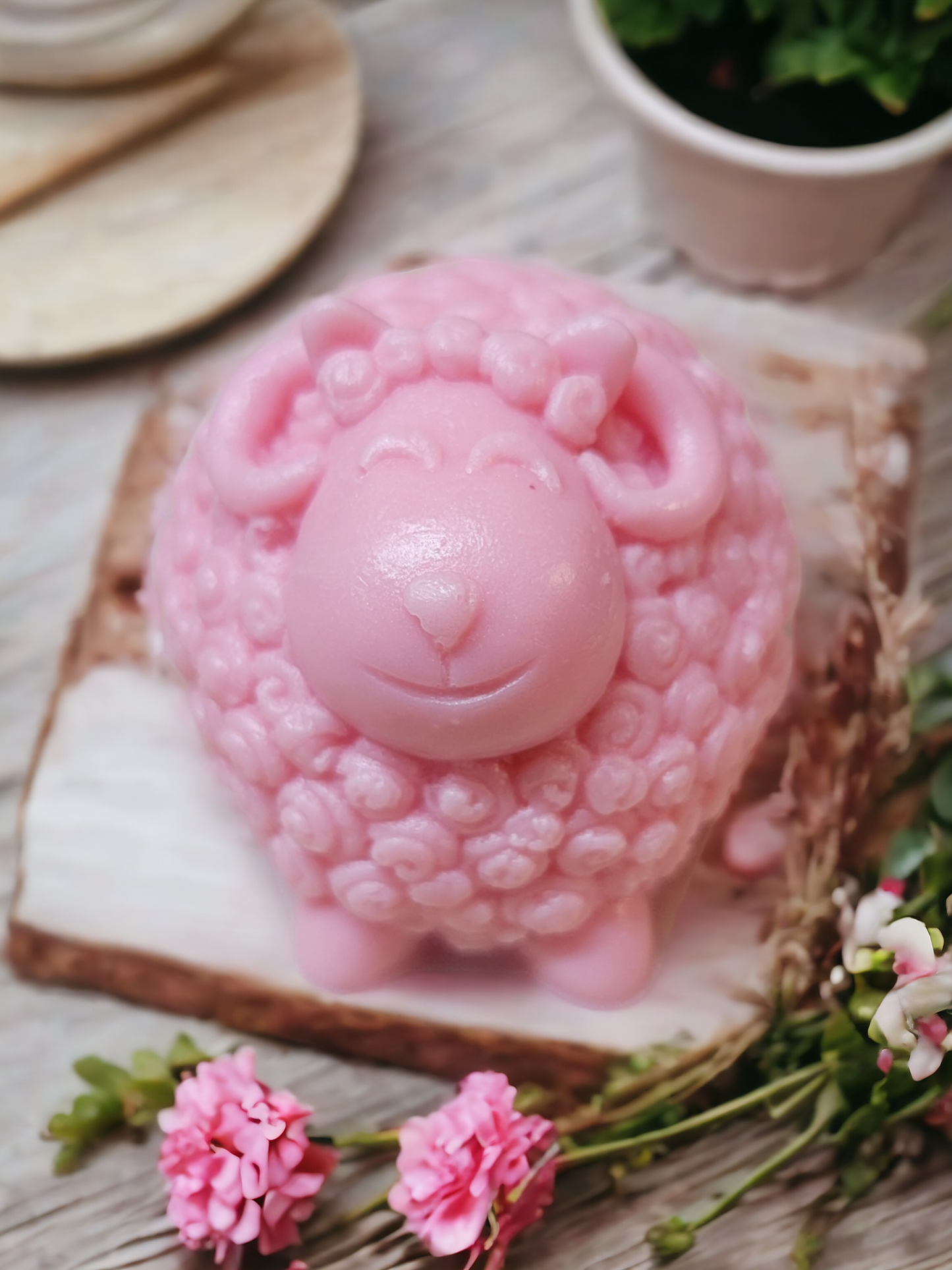 Spring's Collection: Purebred Goat Milk Soap - Pink