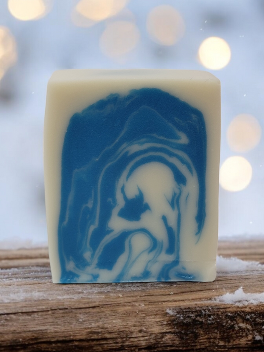 Peppermint Bark Goat Milk Soap - 1 oz. Sample Bar