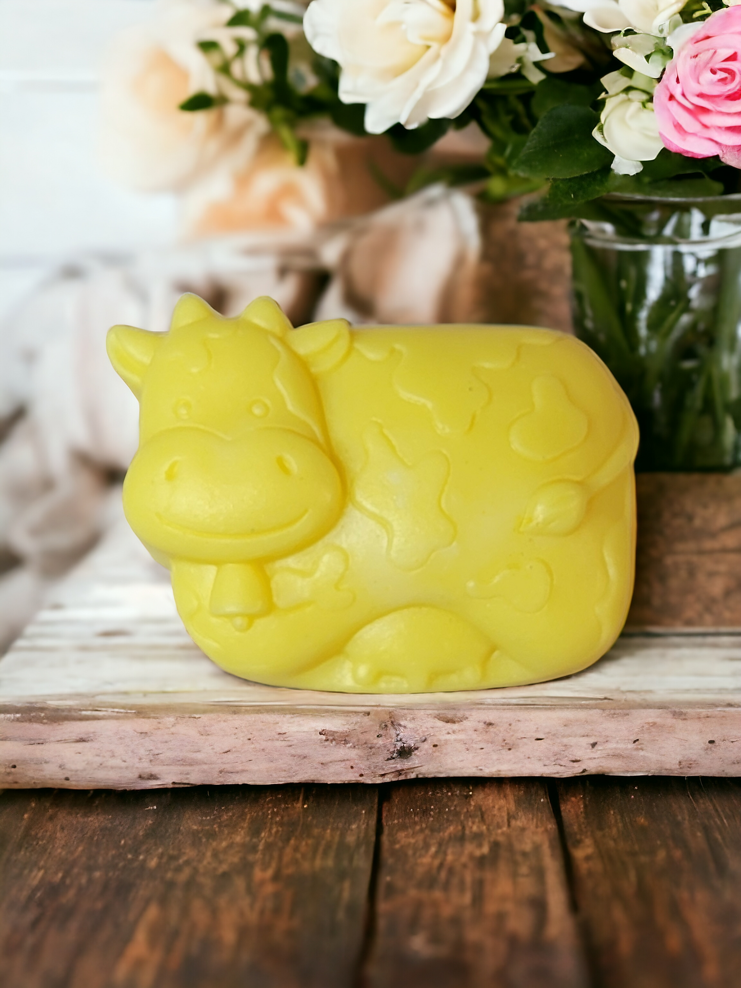 Spring's Collection: Purebred Goat Milk Soap - Yellow