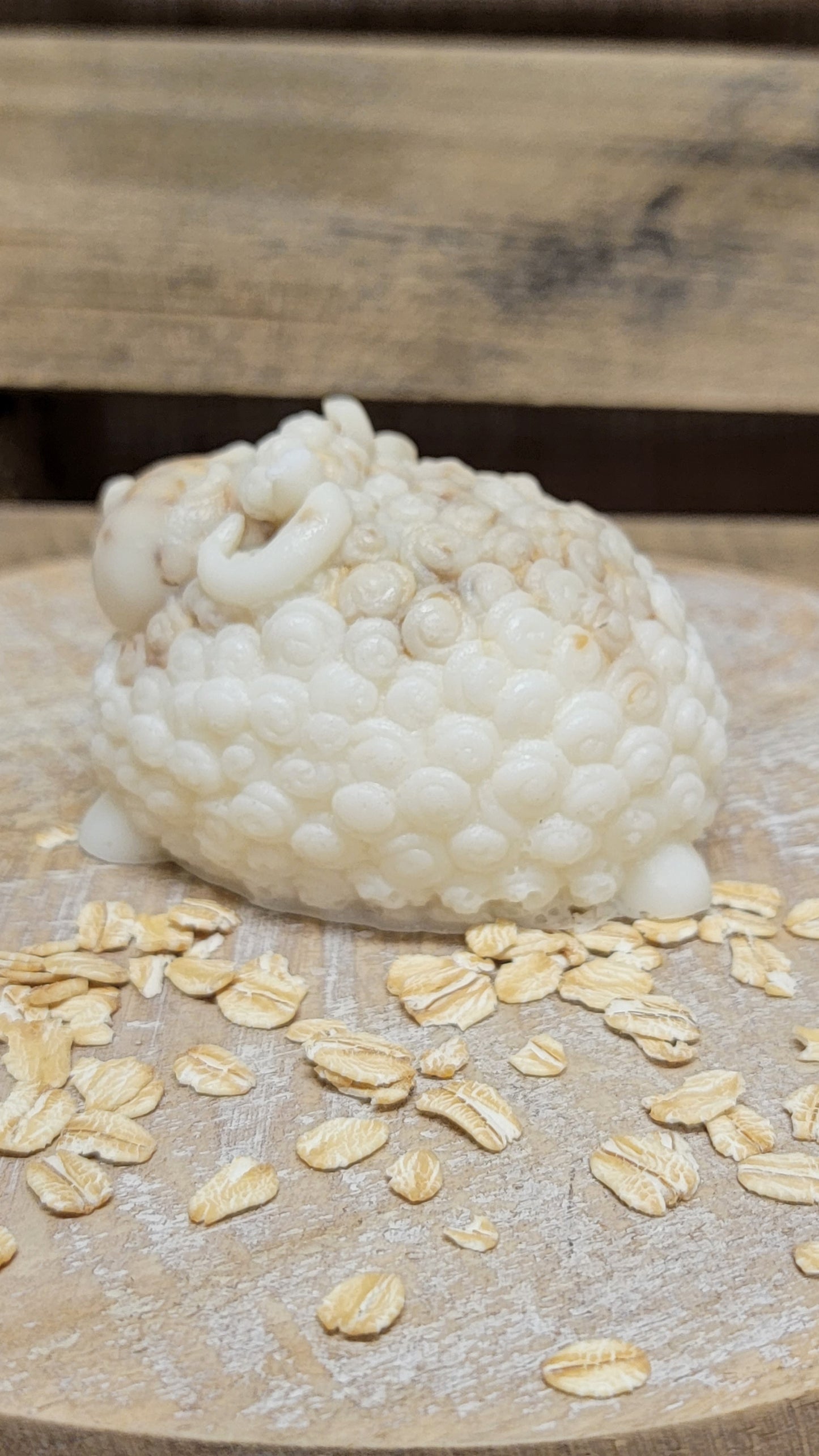 Purebred Goat Milk Soap With Organic Oats - Fun Shapes